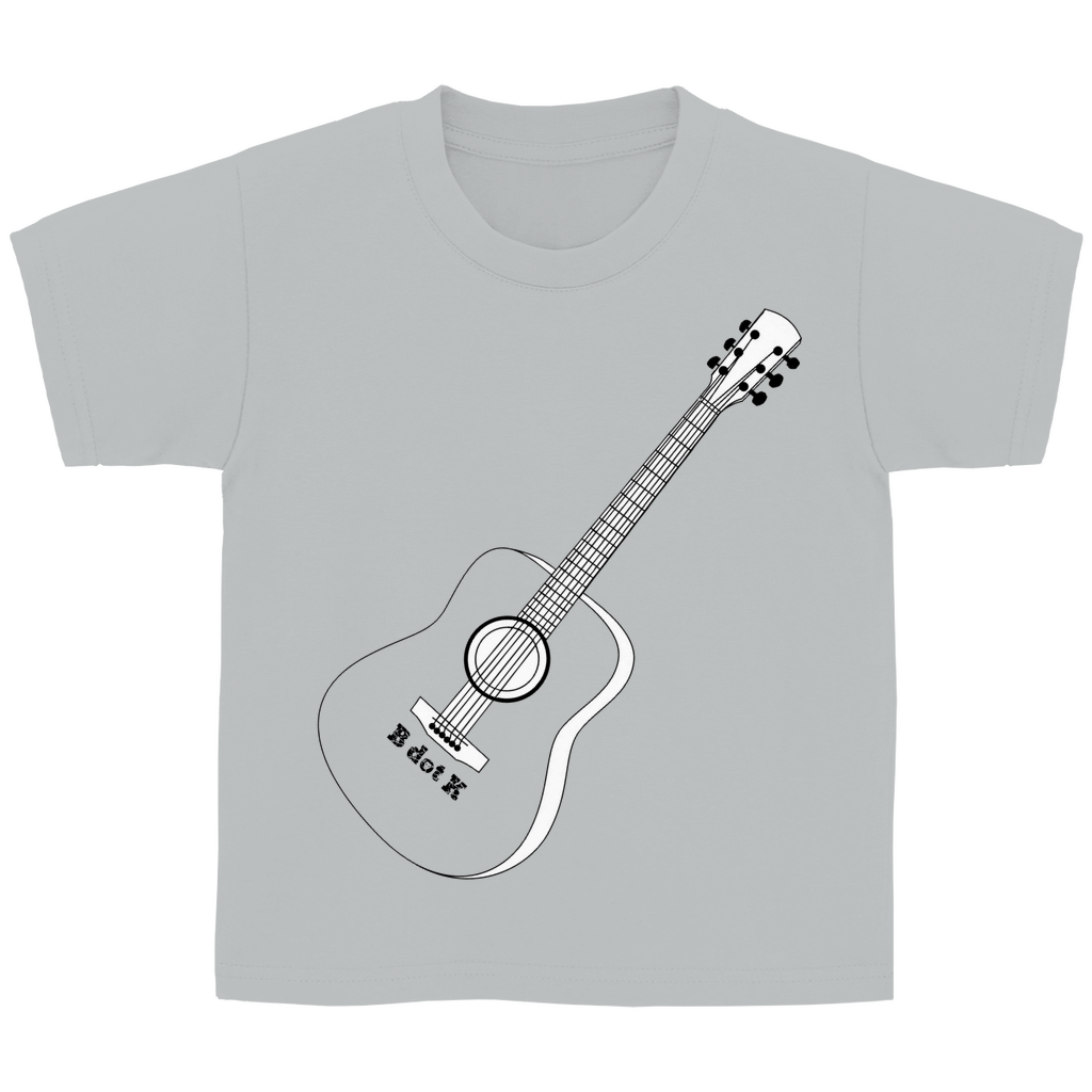 T-Shirt kids - Guitar B dot K  / bright