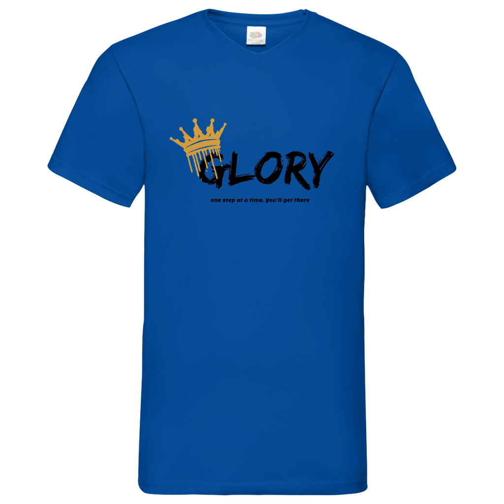 Glory- V-Neck T-Shirt dark