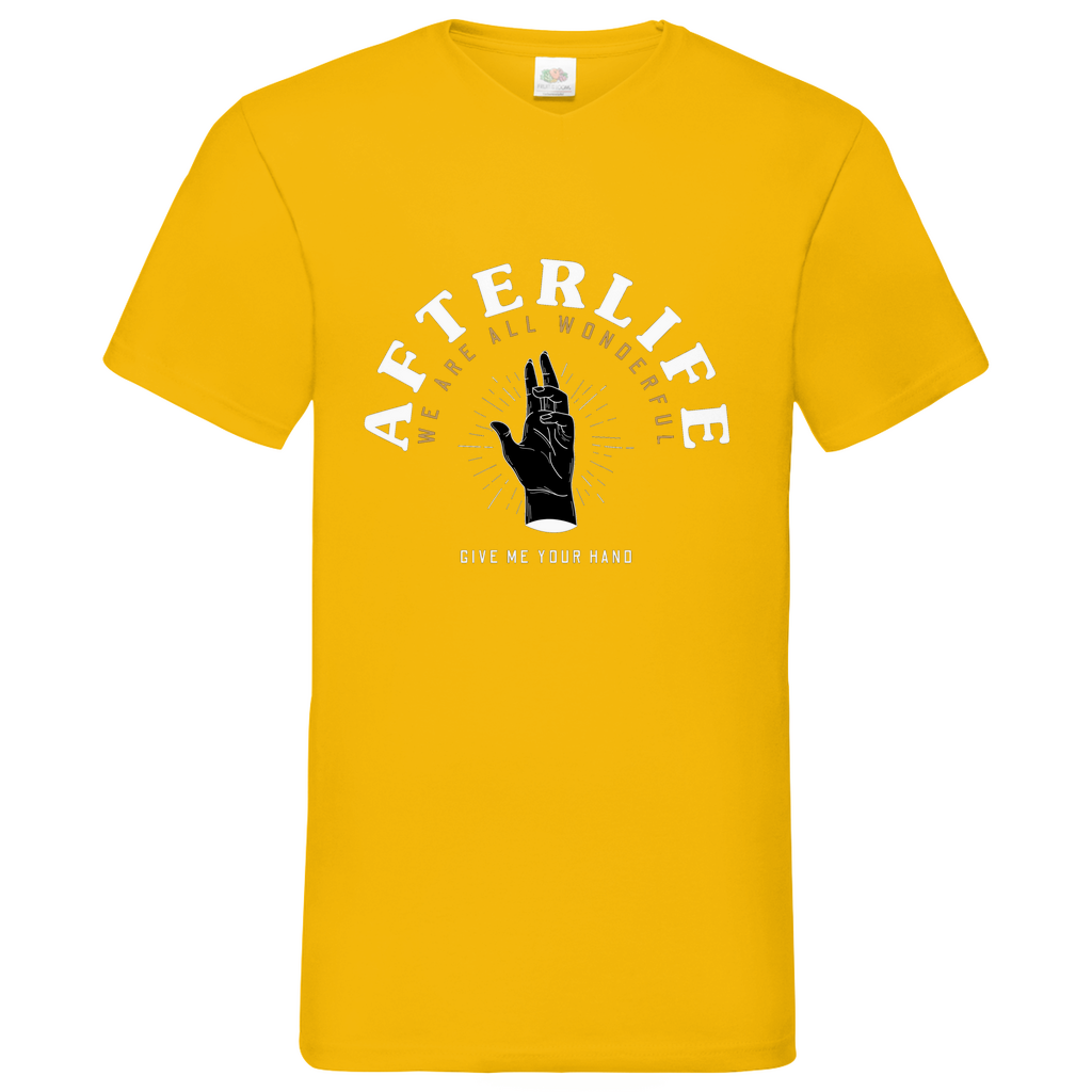 After Life - V-Neck T-Shirt dark