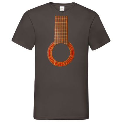 Guitar - V-Neck T-Shirt bright