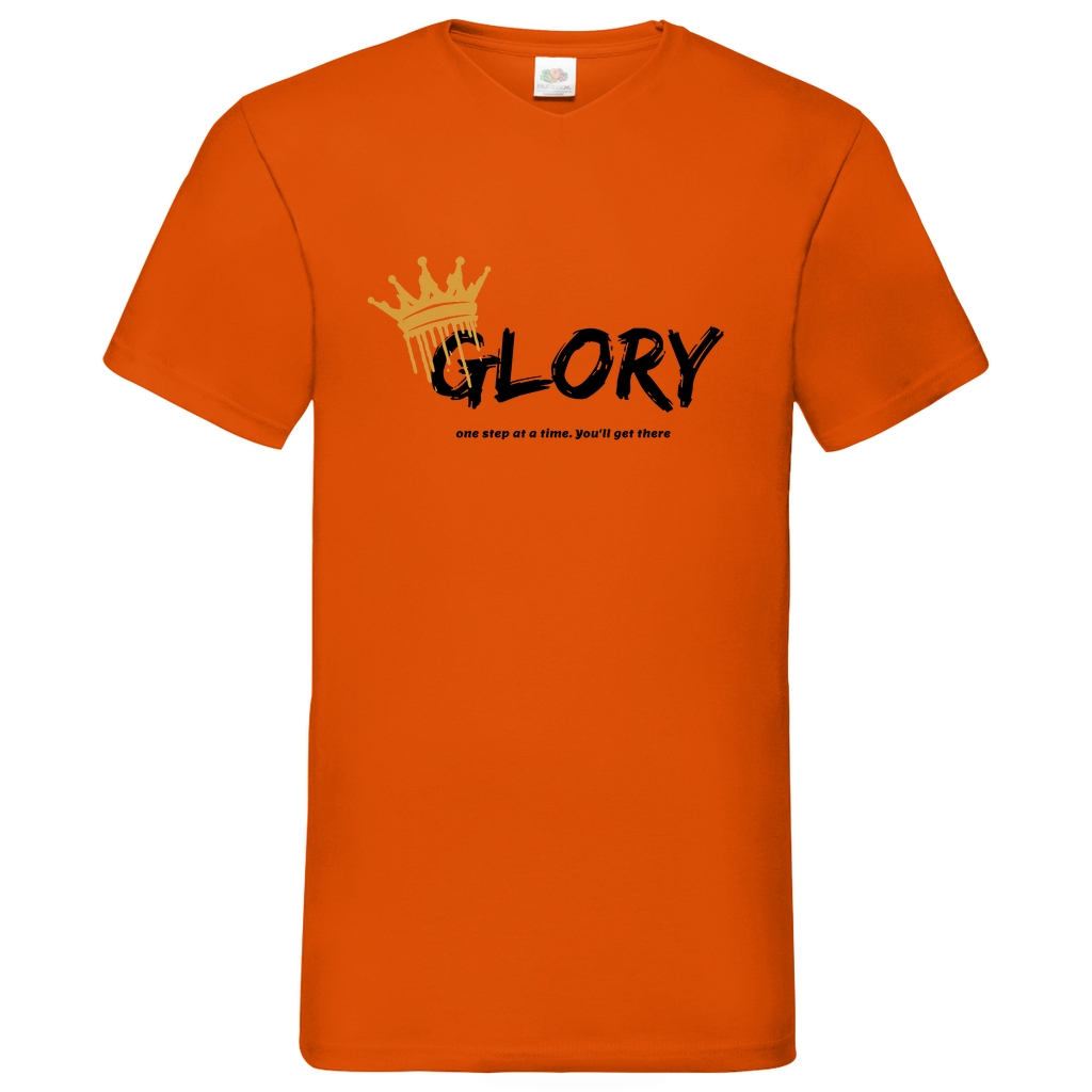 Glory- V-Neck T-Shirt dark
