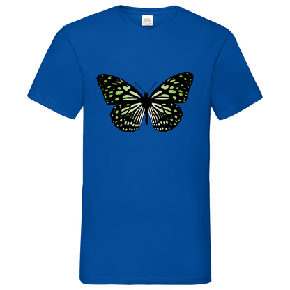 Butterfly green - V-Neck T-Shirt