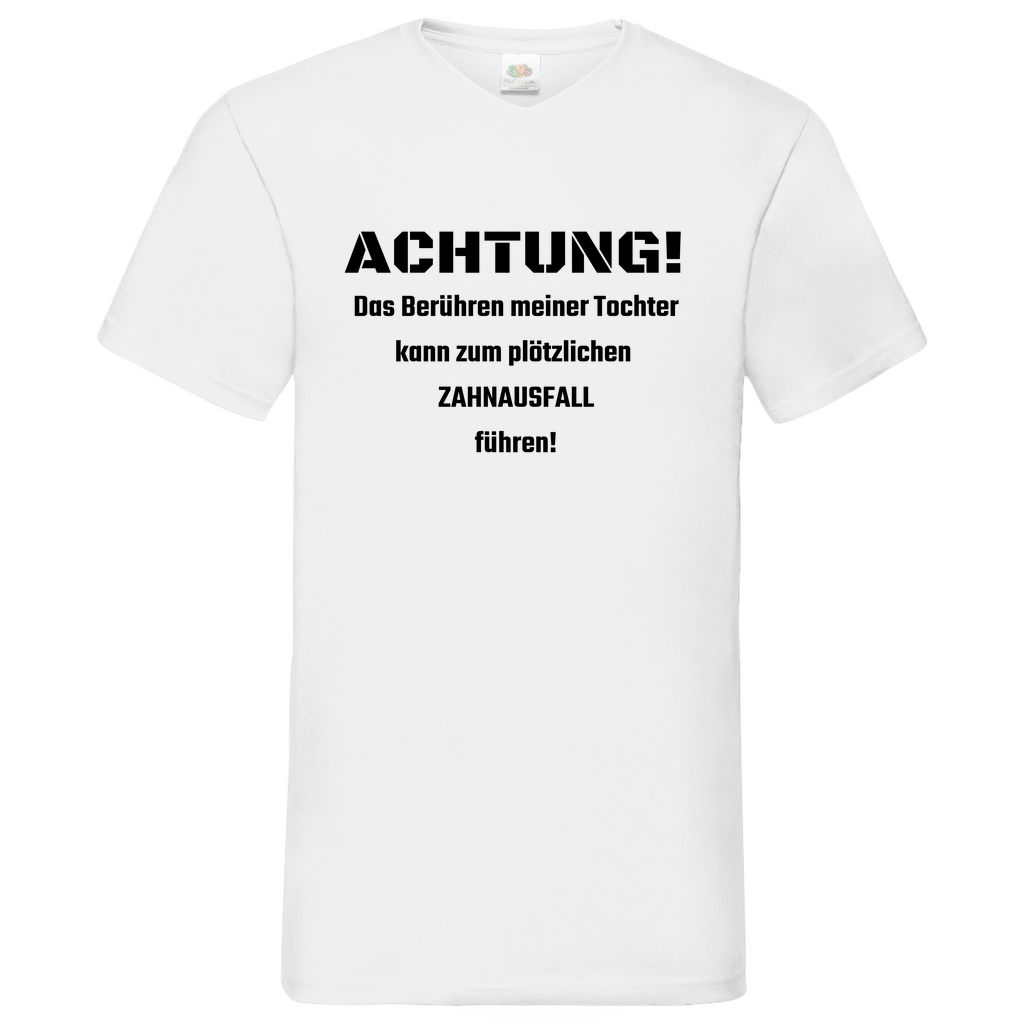 Tochter - V-Neck T-Shirt bright