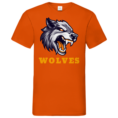 Wolfes - V-Neck T-Shirt