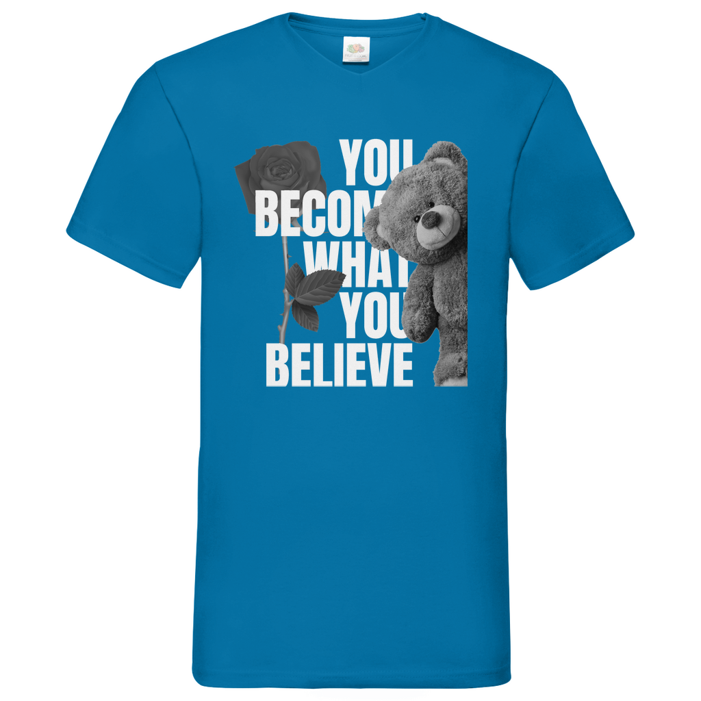 Bear - V-Neck T-Shirt dark