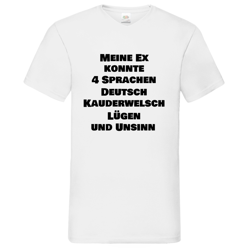 Meine Ex - V-Neck T-Shirt bright