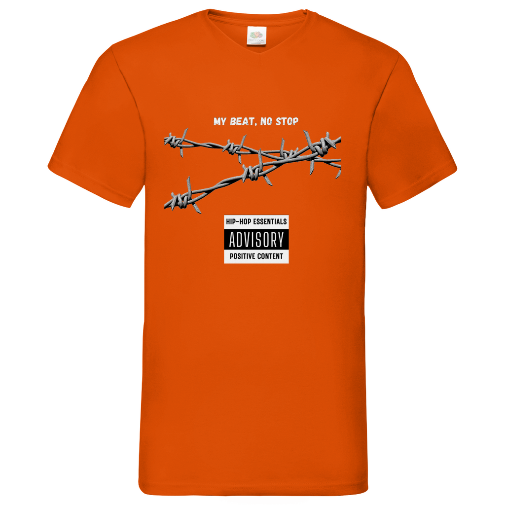 My Beat - V-Neck T-Shirt dark