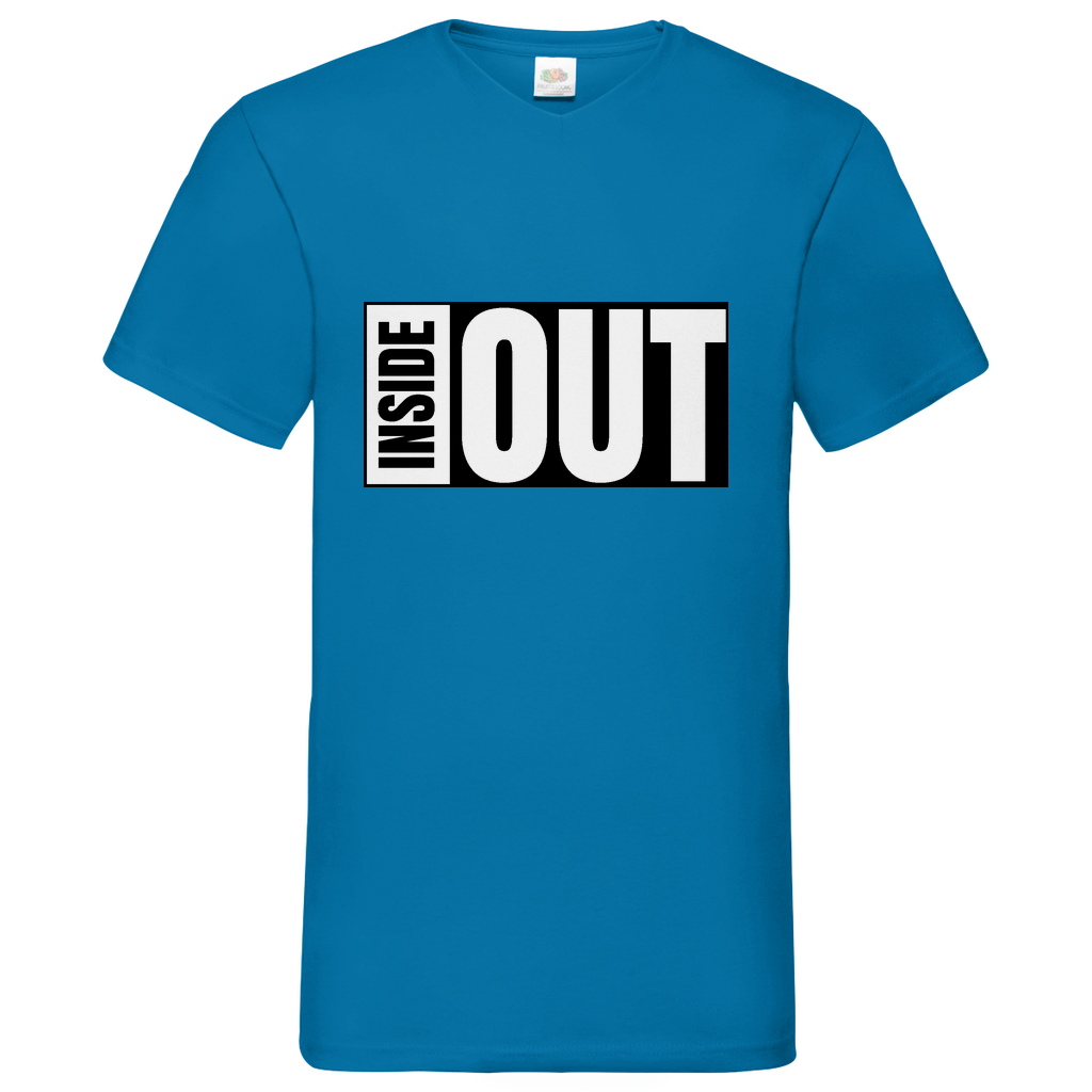 Inside Out - V-Neck T-Shirt - bright