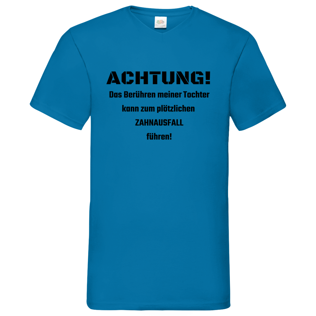 Tochter - V-Neck T-Shirt bright