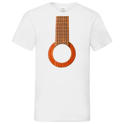 Guitar - V-Neck T-Shirt bright