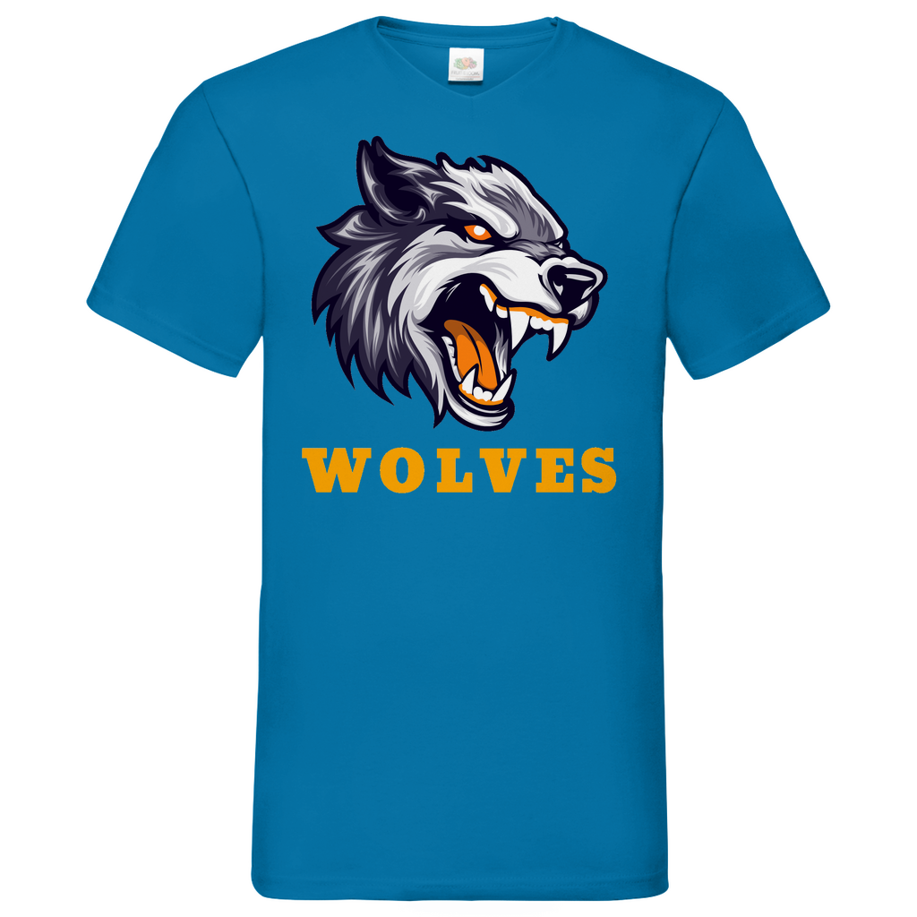 Wolfes - V-Neck T-Shirt