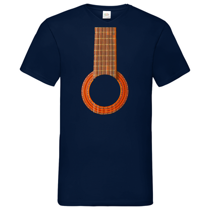 Guitar - V-Neck T-Shirt bright