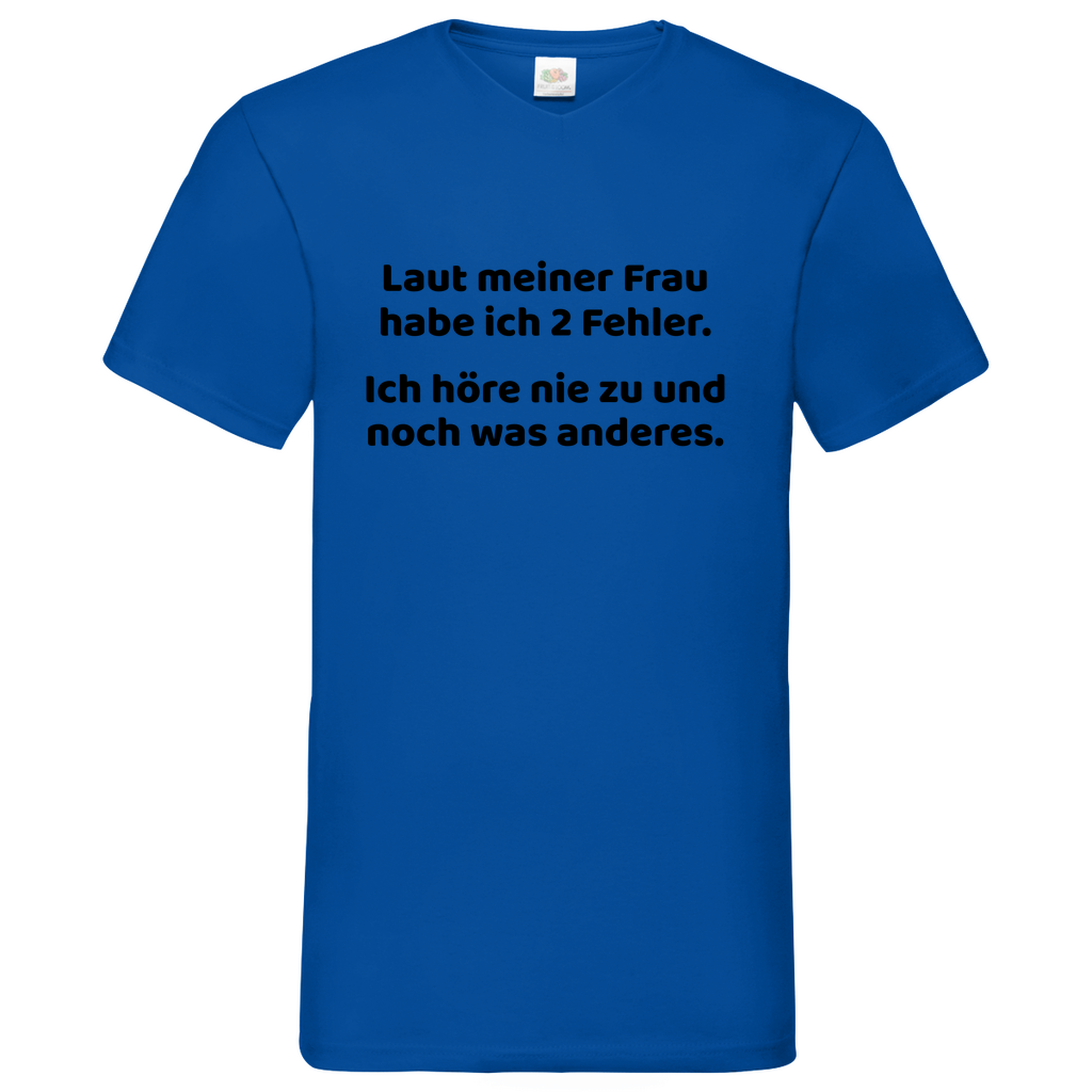 Fehler - V-Neck T-Shirt bright