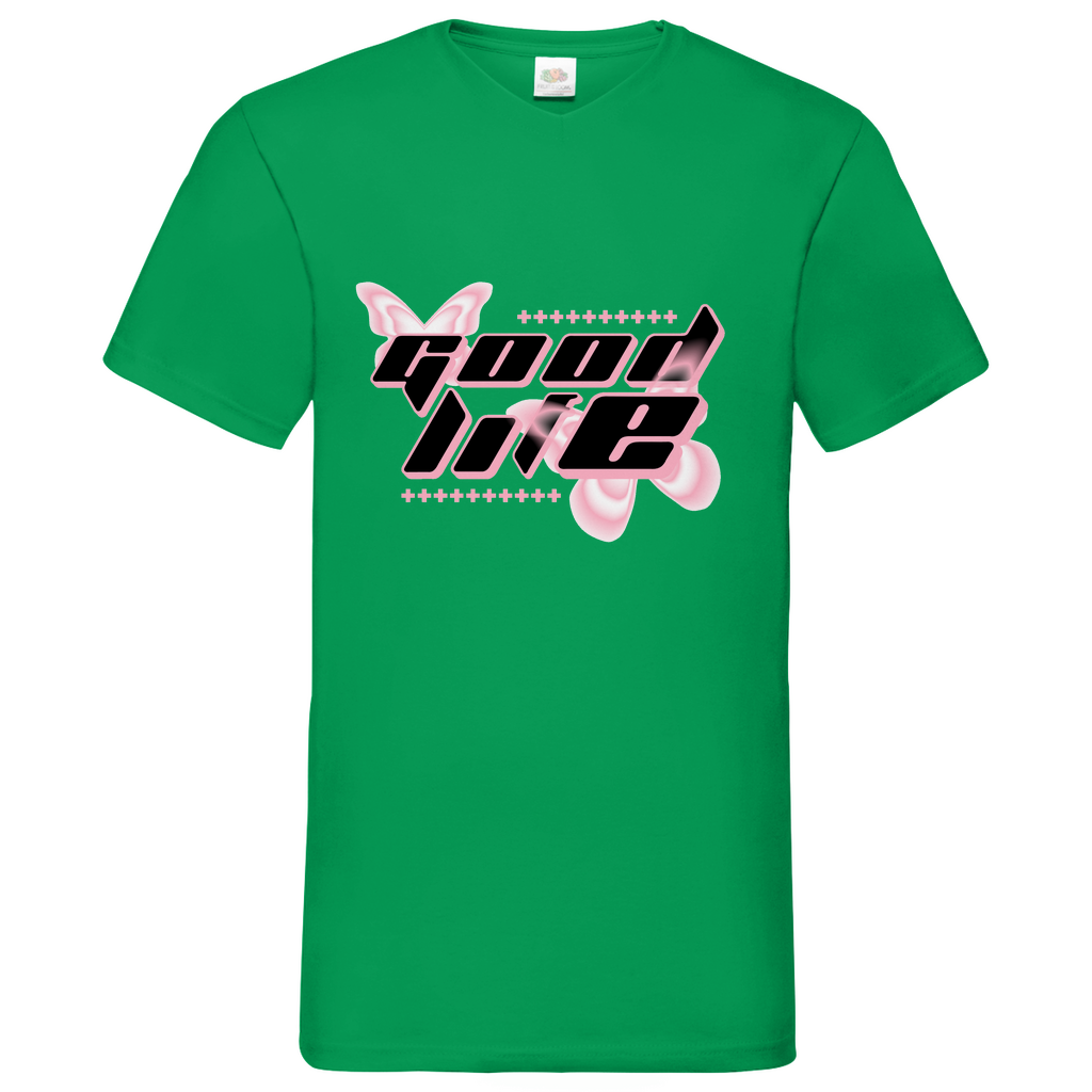 good life-bright -  V-Neck T-Shirt