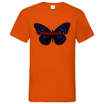 Freedom - V-Neck T-Shirt bright