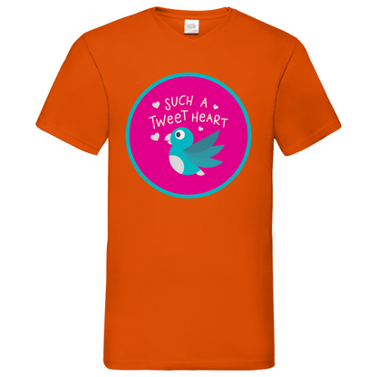 Tweet Herat - V-Neck T-Shirt