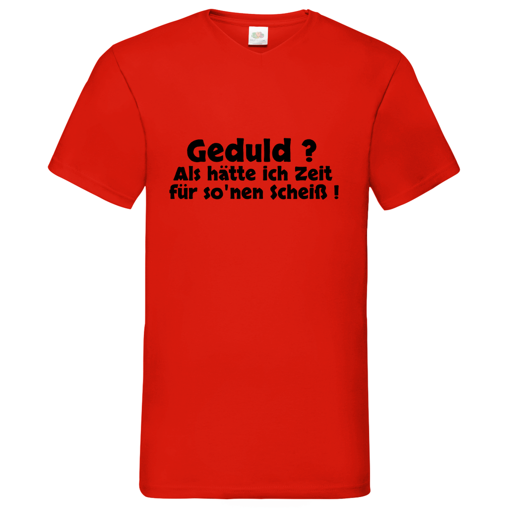 Gedult - V-Neck T-Shirt bright