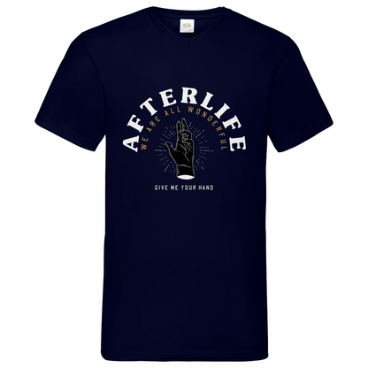 After Life - V-Neck T-Shirt dark