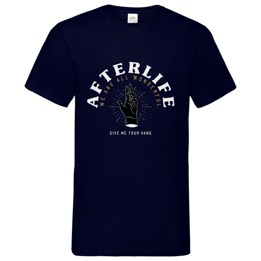 After Life - V-Neck T-Shirt dark