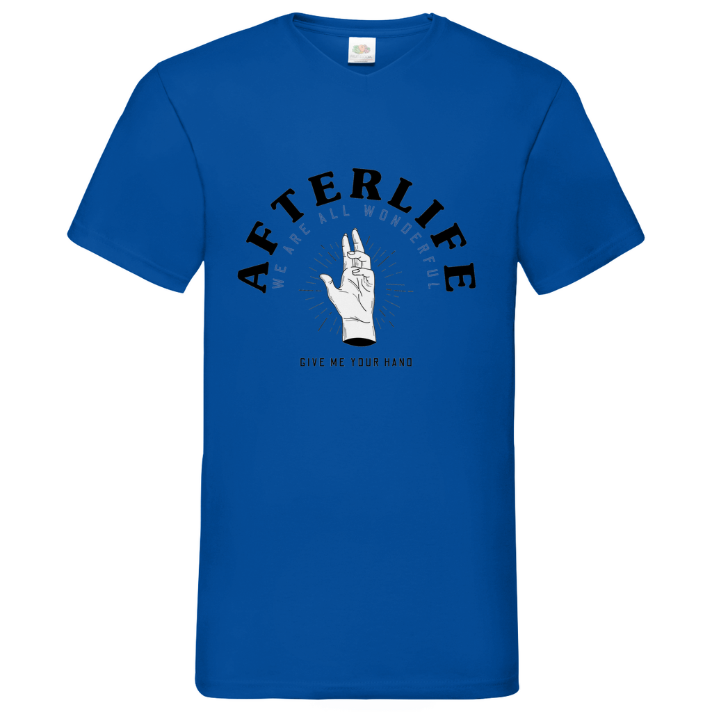 After Life -  V-Neck T-Shirt bright