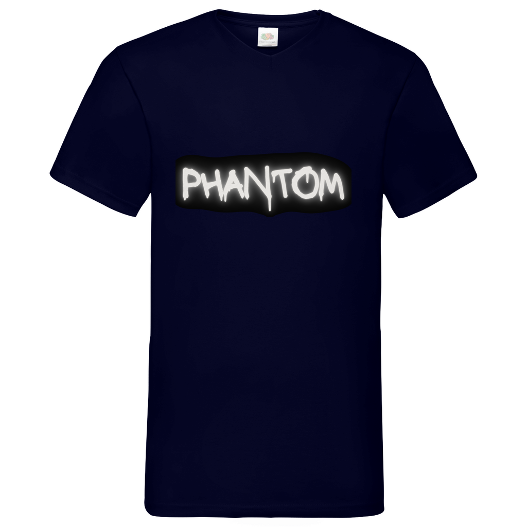 Virus - V-Neck T-Shirt - dark