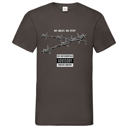My Beat - V-Neck T-Shirt dark