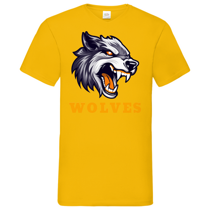 Wolfes - V-Neck T-Shirt