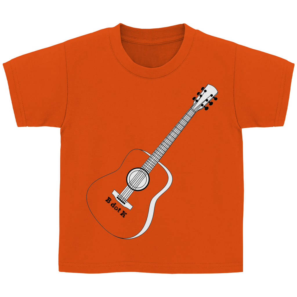 T-Shirt kids - Guitar B dot K  / bright