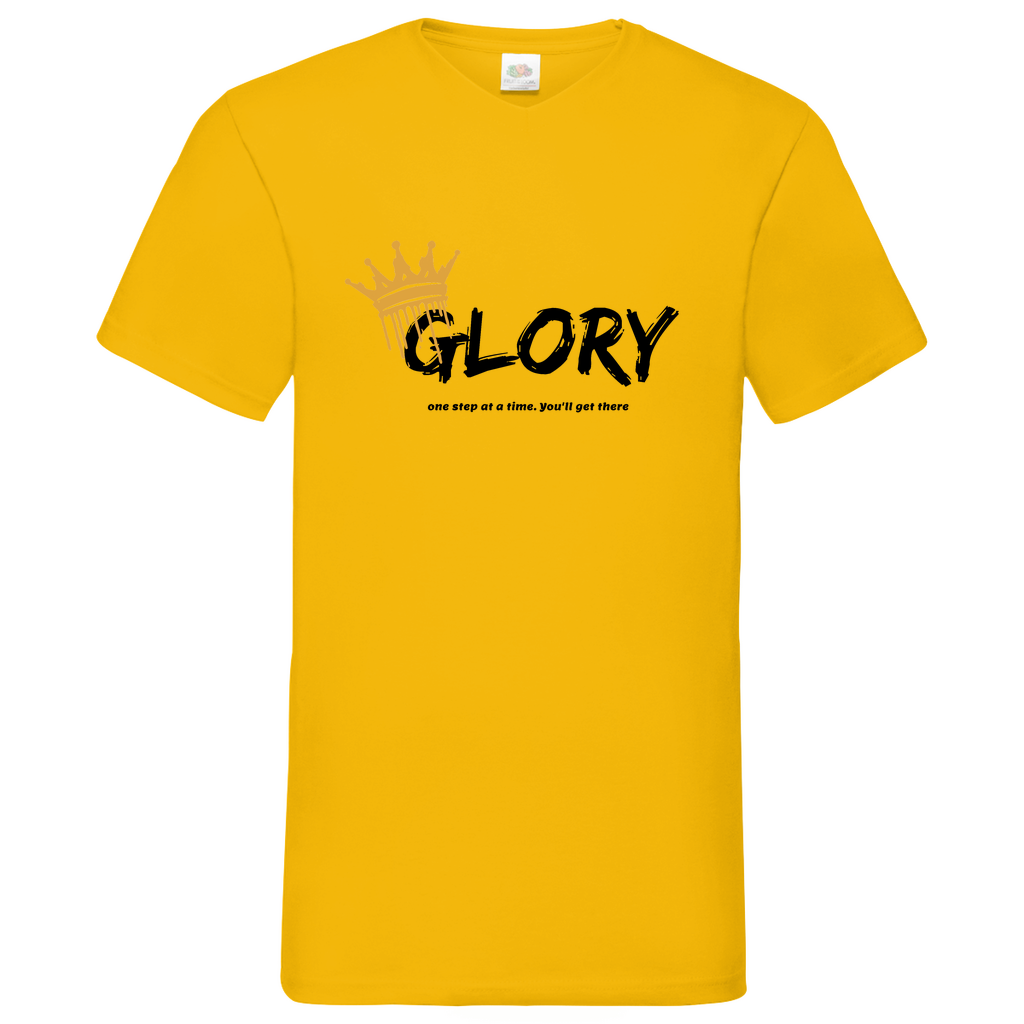 Glory- V-Neck T-Shirt dark