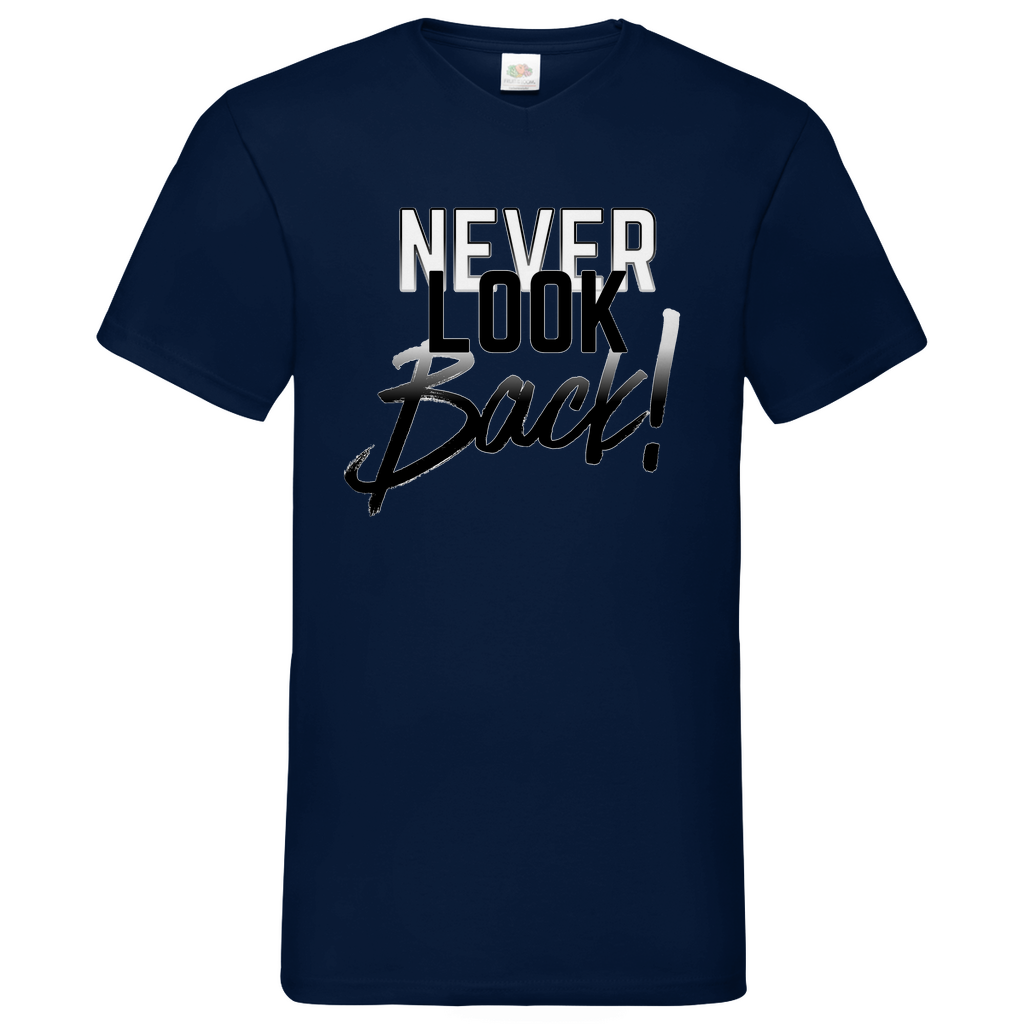 Neverlook back 2 - V-Neck T-Shirt