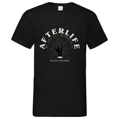 After Life - V-Neck T-Shirt dark