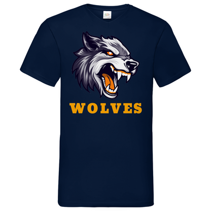Wolfes - V-Neck T-Shirt