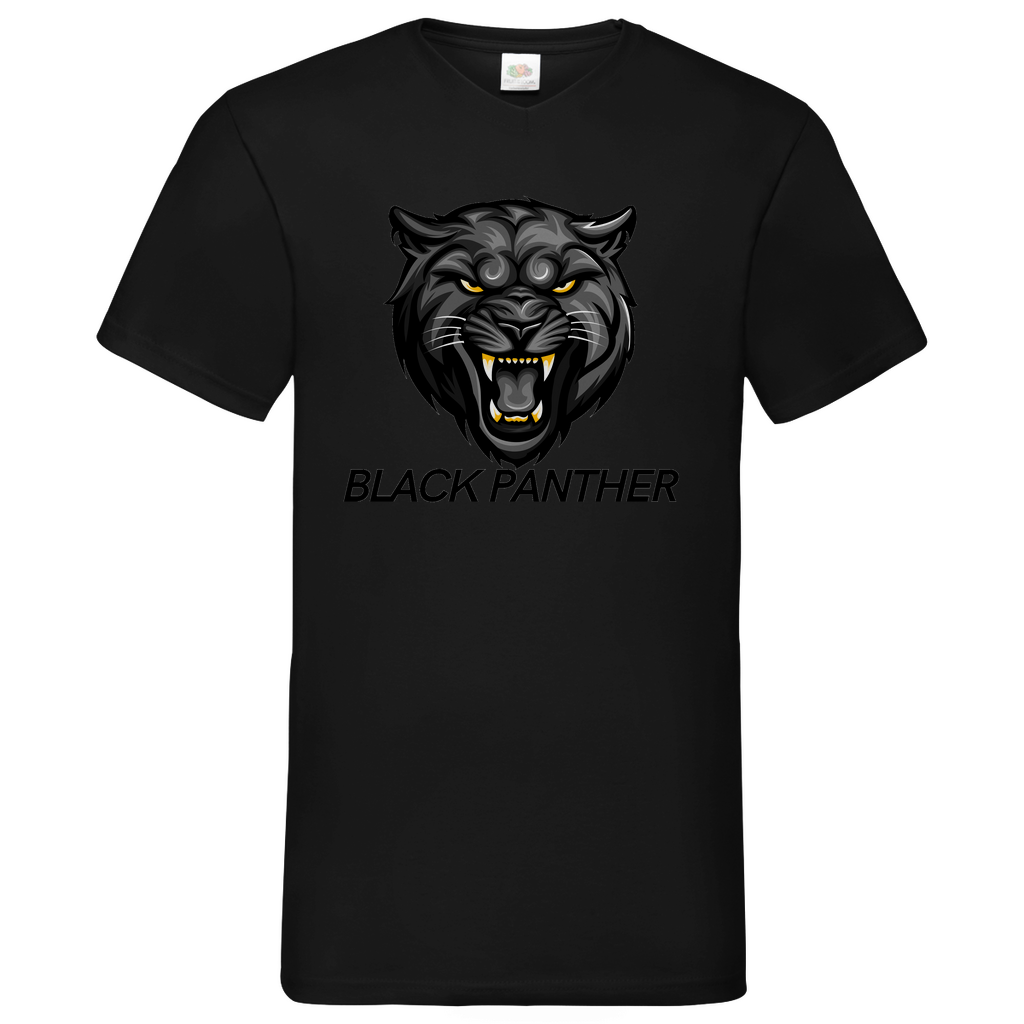 Black Panther - V-Neck T-Shirt