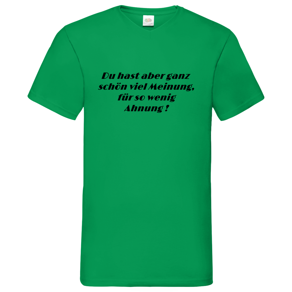 Ahnung - V-Neck T-Shirt bright