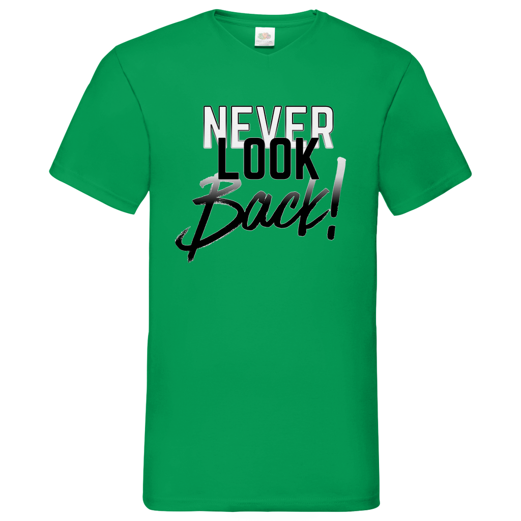 Neverlook back 2 - V-Neck T-Shirt