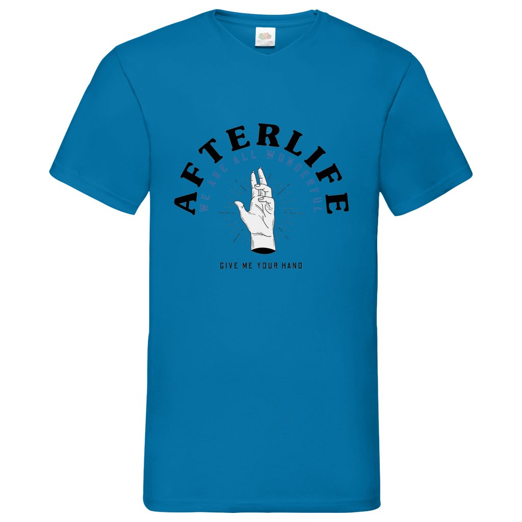 After Life -  V-Neck T-Shirt bright