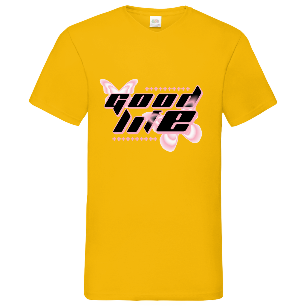 good life-bright -  V-Neck T-Shirt