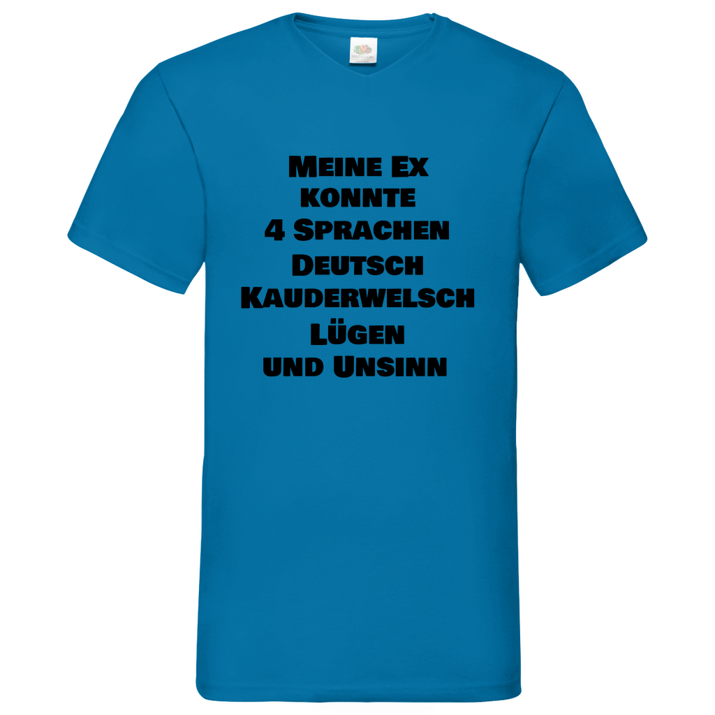 Meine Ex - V-Neck T-Shirt bright
