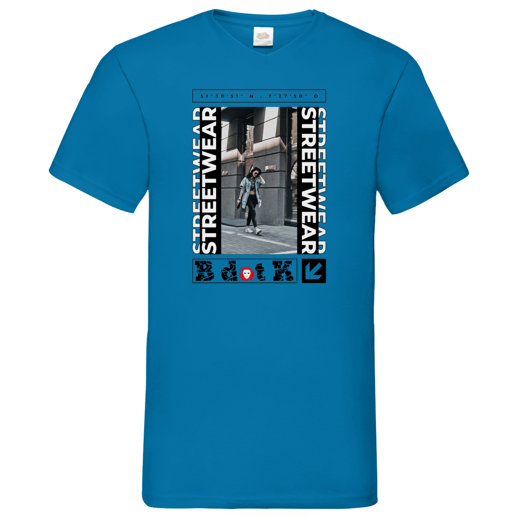 Grad - V-Neck T-Shirt bright