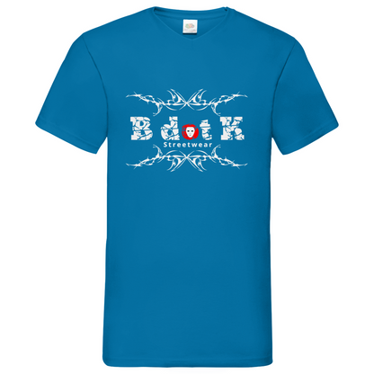 B dot K Streetware - V-Neck T-Shirt - dark