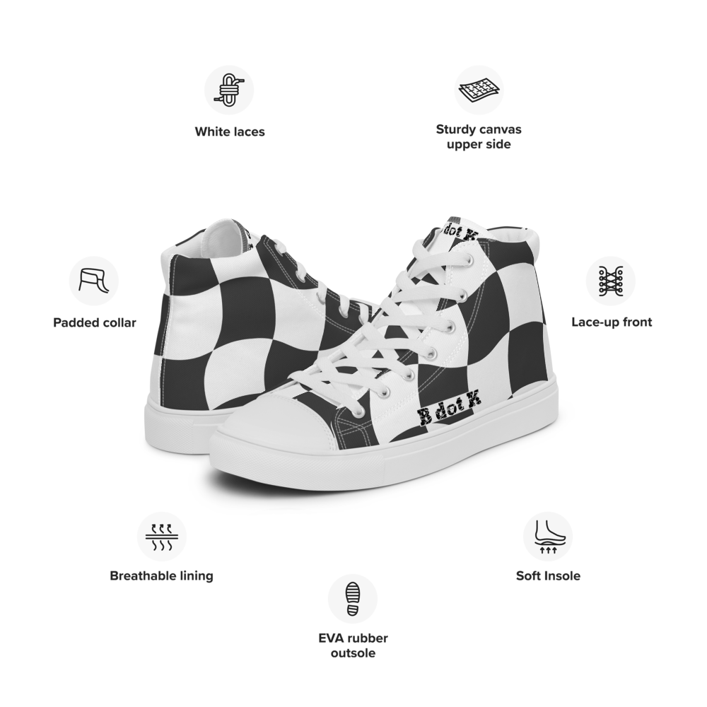 Sneaker Caro - B dot K black-white
