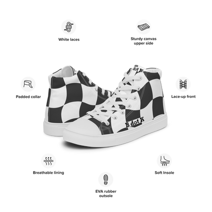 Sneaker Caro - B dot K black-white
