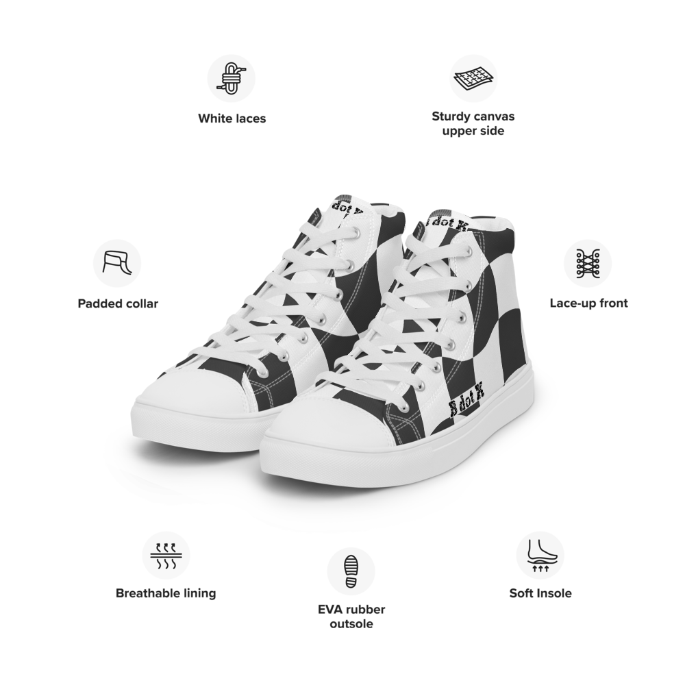Sneaker Caro - B dot K black-white
