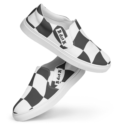 College shoes Caro black-white B dot K