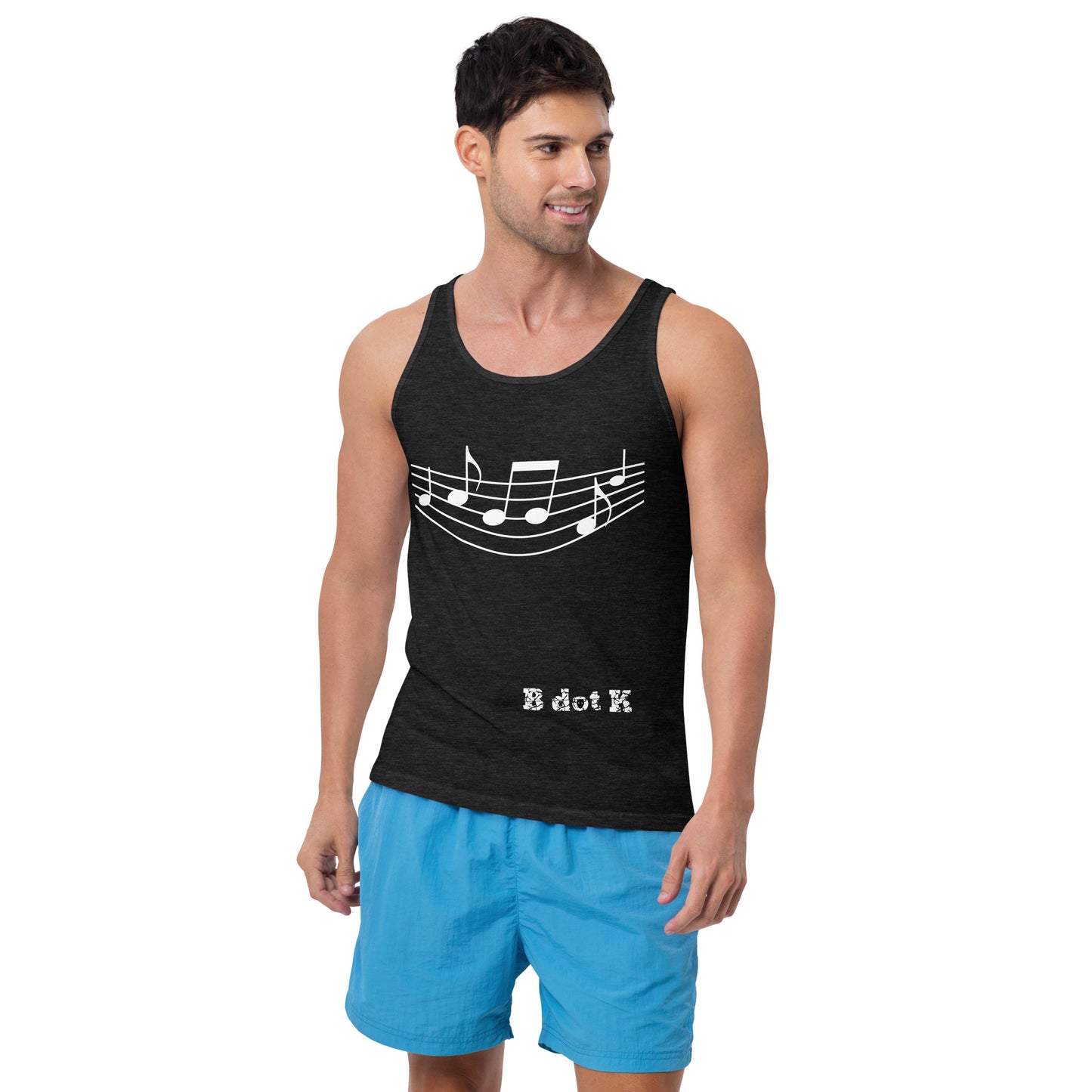 Tank Top sports Sound - B dot K Unisex dark