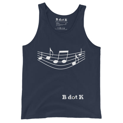 Tank Top sports Sound - B dot K Unisex dark