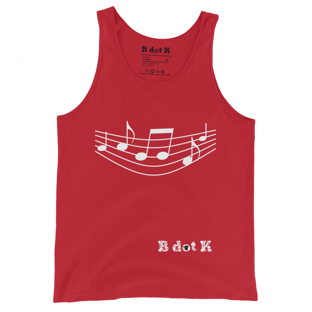 Tank Top sports Sound - B dot K Unisex dark