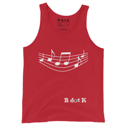 Tank Top sports Sound - B dot K Unisex dark