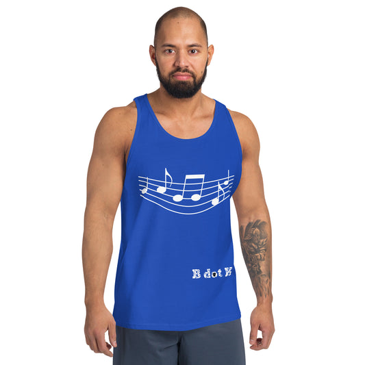 Tank Top sports Sound - B dot K Unisex dark