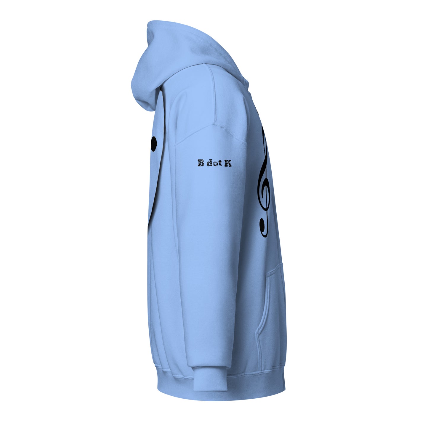 Zip Hoodie - Mask B dot K Unisex bright